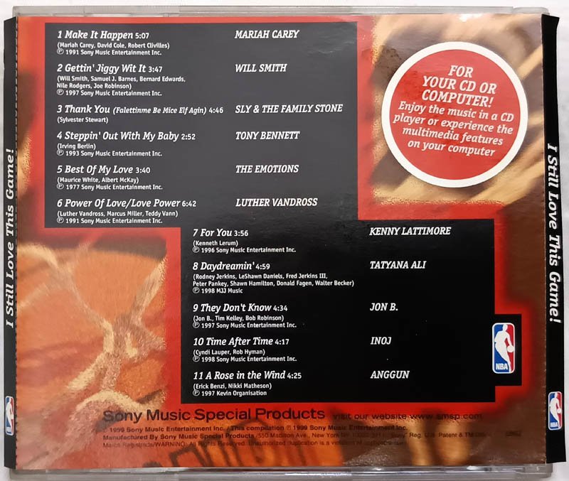 NBA Still i love this Game Audio cd