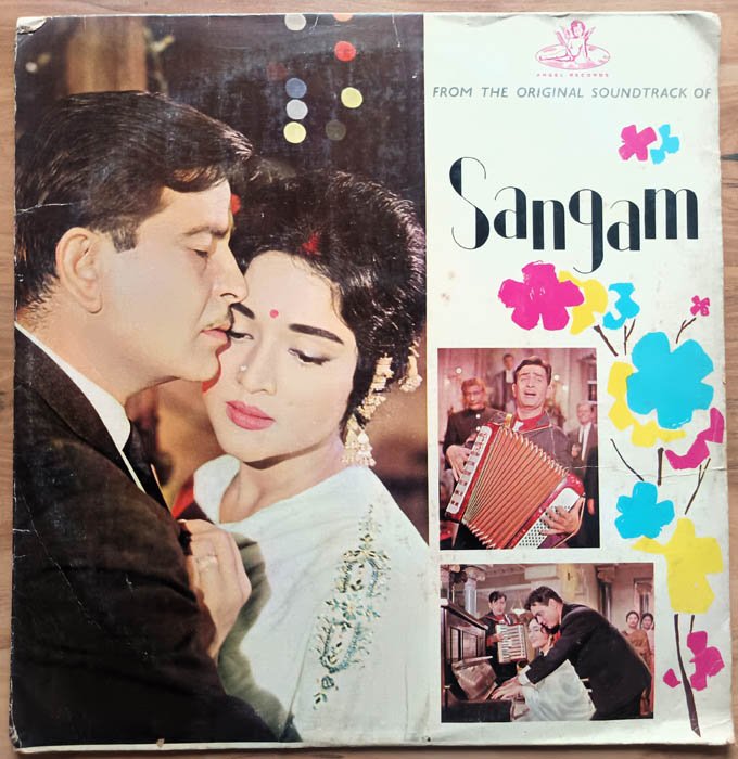 Sangam Hindi LP Vinyl Record By Shankar Jaikishan