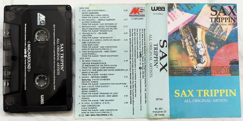 Sax Trippin All Original Artist Audio Cassette