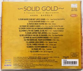 Solid Gold Asha Bhosle Vol 2 Hindi Audio cd