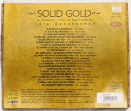 Solid Gold Lata Mangeshkar Vol 1 Hindi Audio cd