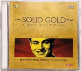 Solid Gold Mukesh Vol 1 & 2 Audio Cd