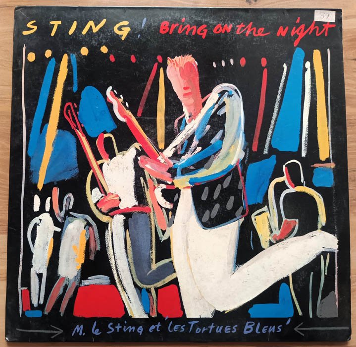 Sting Bring on the night English LP Vinyl Record
