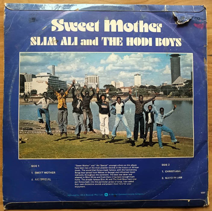 Sweet Mother Slim Alii and The Hodi Boys English LP Vinyl Record