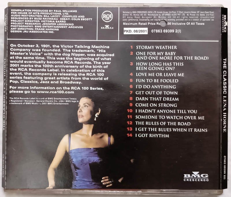 The Classic Lena Horne Audio cd