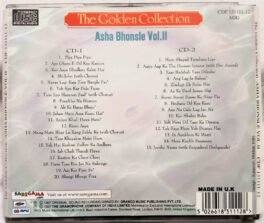 The Golden Collection Asha Bhonsle Vol 2 Hindi Audio cd