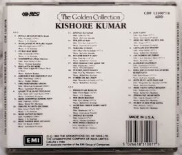 The Golden Collection Kishore Kumar Hindi Audio Cd