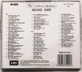 The Golden Collection Mohd Rafi Hindi Film Songs Audio CD