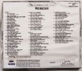 The Golden Collection Mukesh Audio Cd
