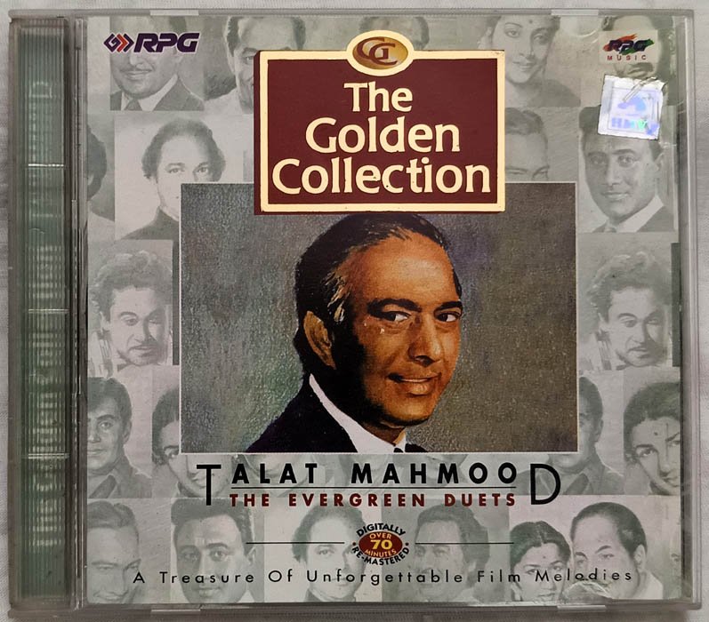 The Golden Collection Talat Mohmood The Evergren Duets Hindi Film Songs Audio CD