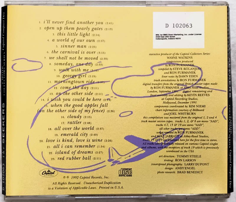 The Seekers Collectors series Audio cd