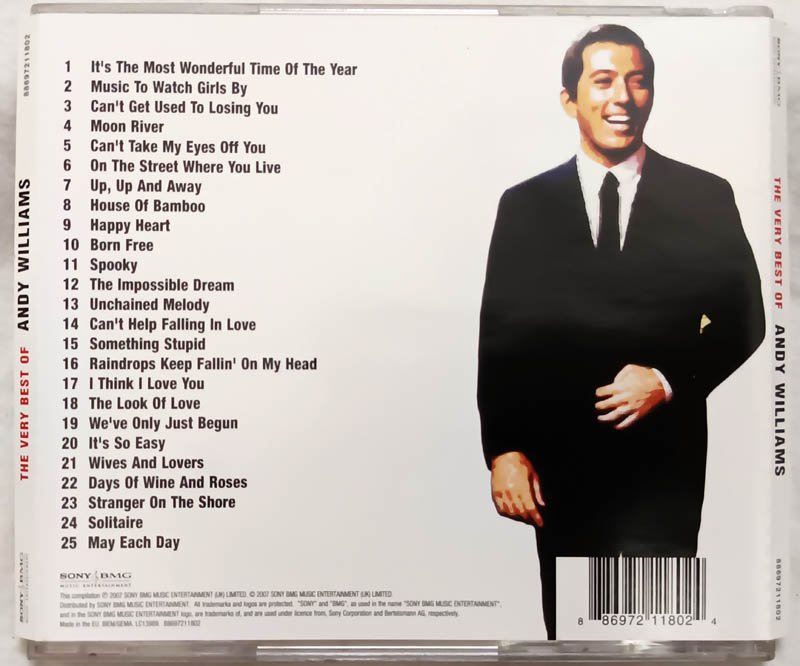 The very best of Andy Williams Audio cd