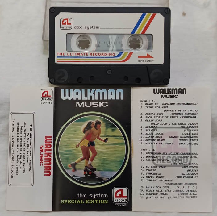 Walkman Music Audio Cassette