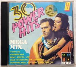 30 Power Hits Mega Mix English Audio cd