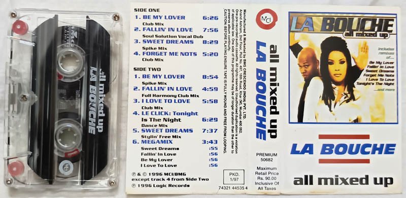 All Mixed Up La Bouche All Mixed Up Audio Cassette