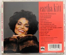 Cartha Kitt Back in Business English Audio cd