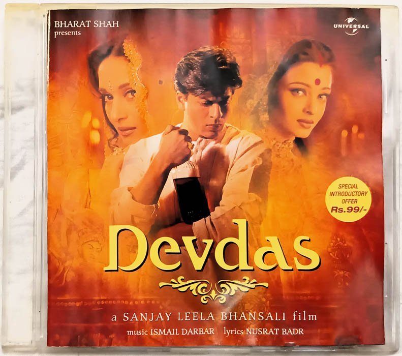 Devdas Hindi Audio CD By Ismail Darbar