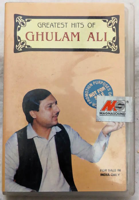 Greatest Hits of Ghulam Ali Hindi Audio cassette