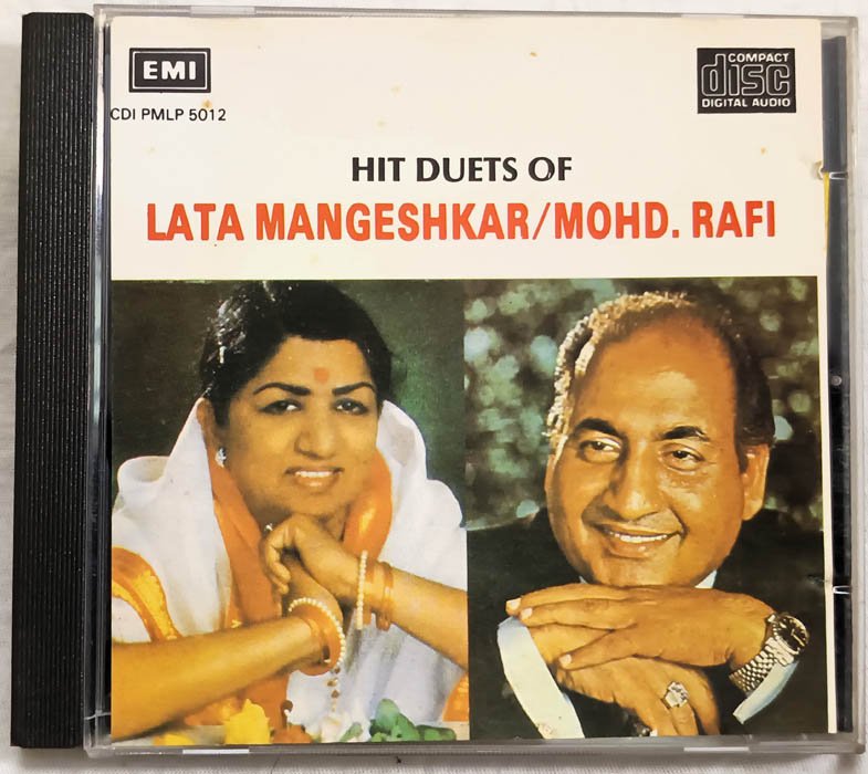 Hit Duets of Lata Mangeshkar Mohd Rafi Hindi Audio cd