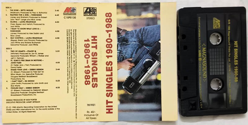 Hit Singles 1980 - 1988 Audio Cassette