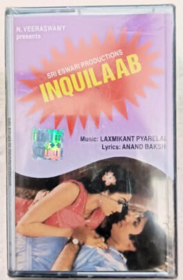 Inquilaab Hindi Audio Cassette By Laxmikant Pyarelal (Sealed)