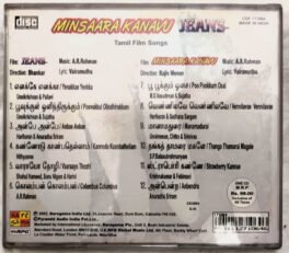 Jeans – Minsara Kanavu Tamil Audio cd