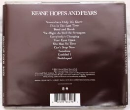 Keane Hopes and Fears Audio cd