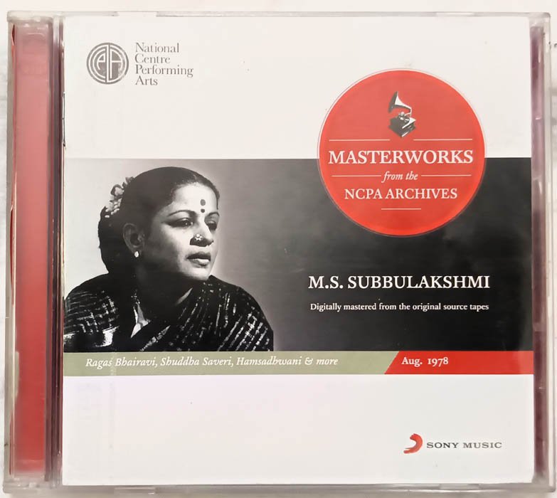 M.S.Subbulakshmi Audio cd
