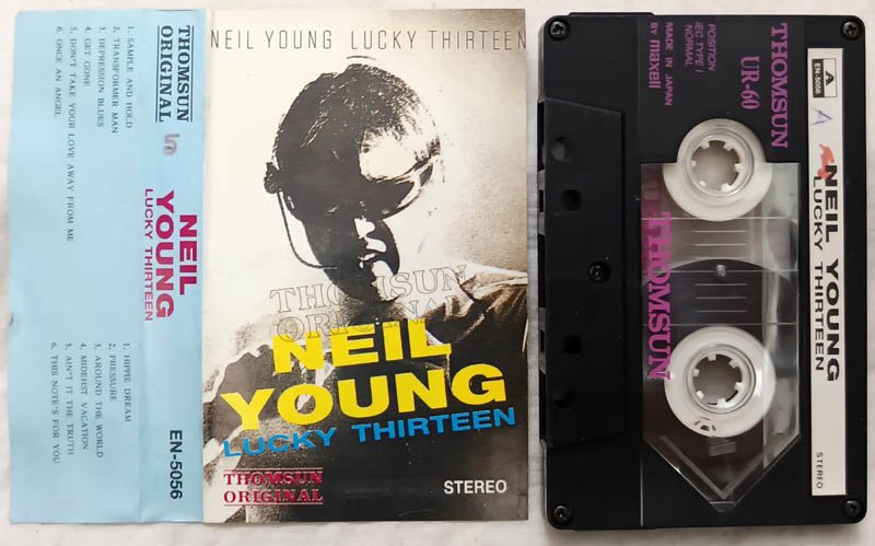 Neil Young Lucky Thirteen Audio Cassette