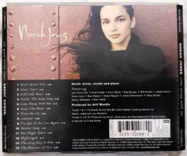 Norah Jones Come Away With Me Audio Cd