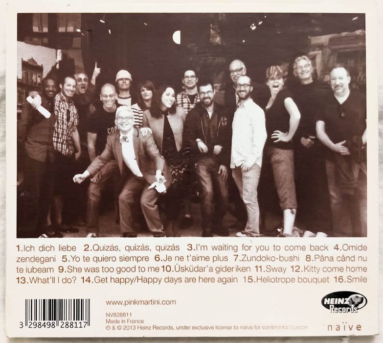 Pink Martini Get Happy Audio cd