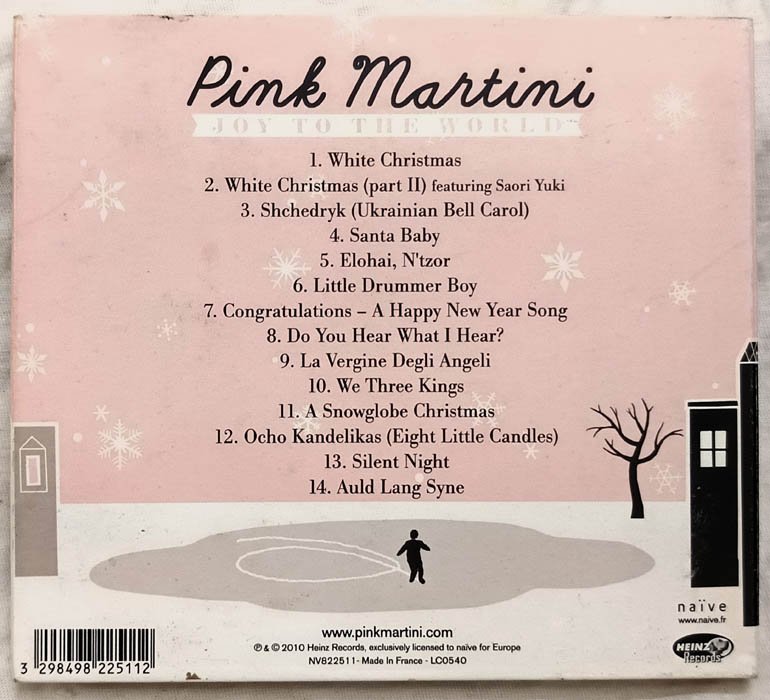 Pink Martini Joy to the world Audio cd
