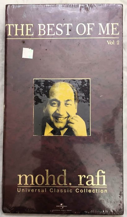 The Best of Me Mohd.Rafi Universal Classic Collection Vol.2 Hindi Audio cd