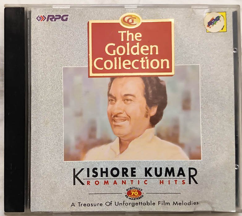 The Golden Collection Kishore Kumar Romantic Hits Hindi Audio CD