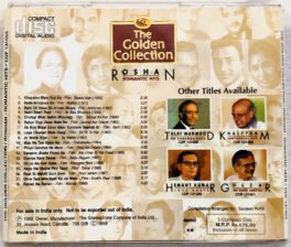 The Golden Collection Roshan Romantic Hits Audio cd