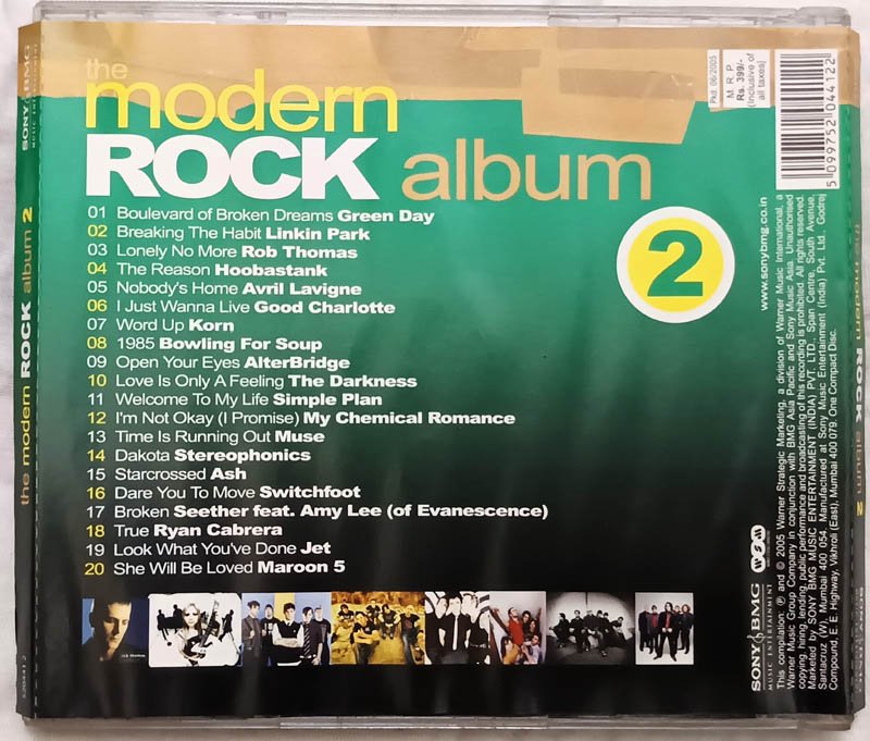 The Modern Rock Album 2 Audio cd