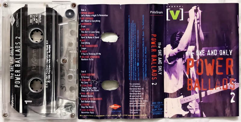 The One and only Power Ballads 2 Audio Cassette