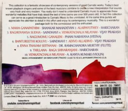 This is Karnatic Fushion Shankar Mahadevan-Haricharan-Saindhavi-Vijay prakash and More Audio cd