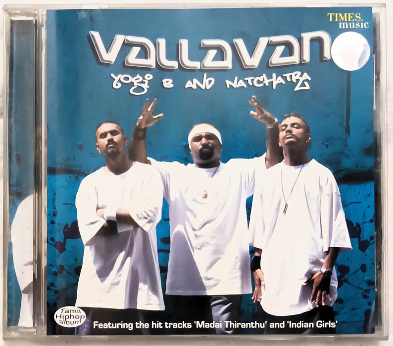 Vallavan Yogi B and Natchatra Tamil Audio Cd