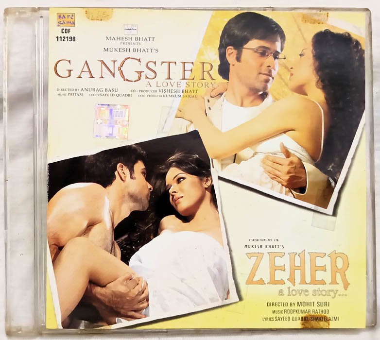 Zaher - Gangster Hindi Audio CD