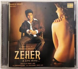 Zaher Hindi Film Songs Audio CD By Roopkumar Rathod