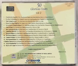 50 Glorious Years Vol-2 Hindi Audio Cd