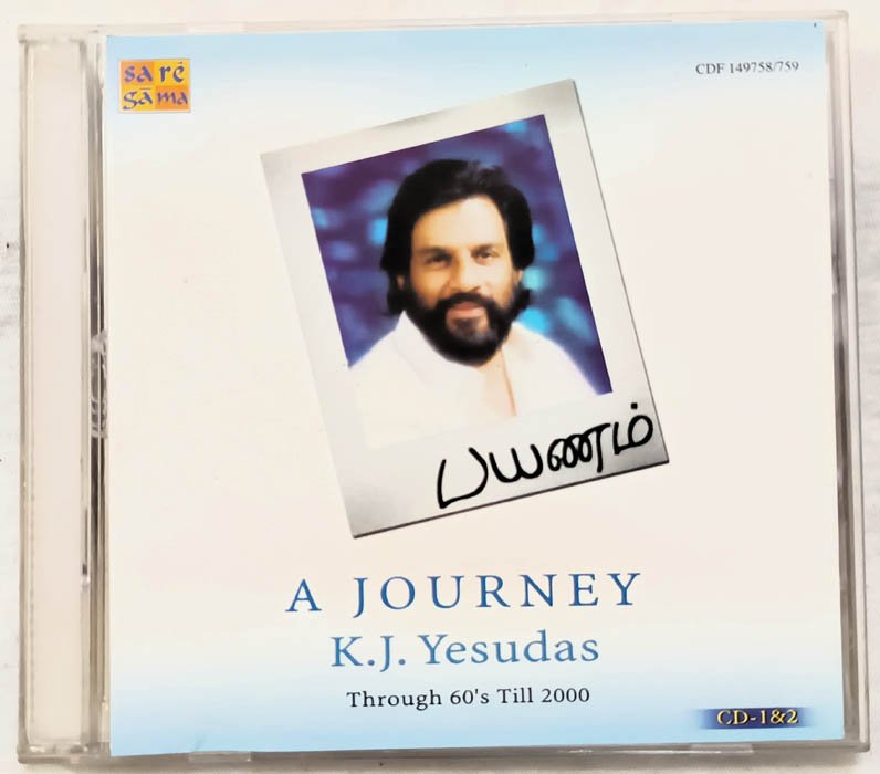 A Journey K.J.Yesudas Throught 60s Still 2000 Audio Cd