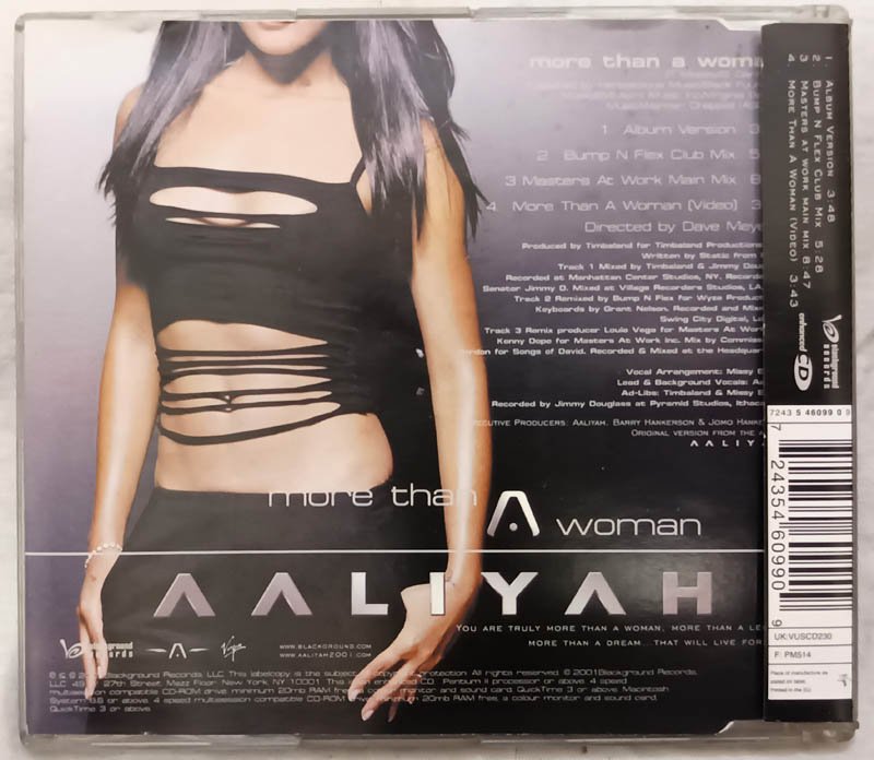 Aaliyah More than A Woman English Audio Cd