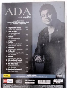 Ada Hindi Audio Cd