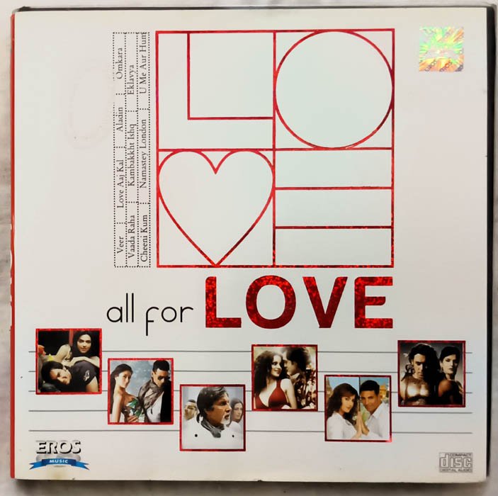 All For Love Hindi Audio Cd