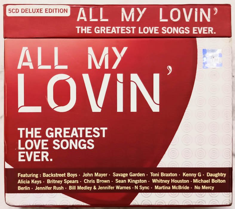 All My Lovin The Greatest Love Songs Ever English Audio Cd