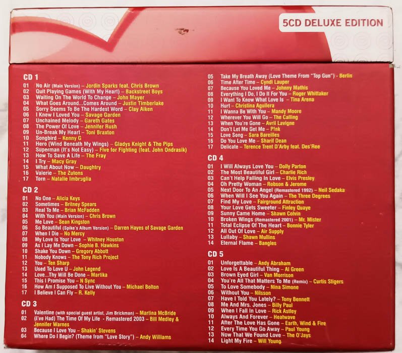 All My Lovin The Greatest Love Songs Ever English Audio Cd