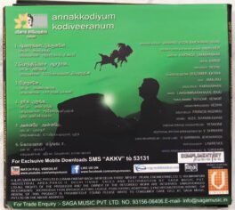 Annakkodiyum Kodiveeranum Tamil Audio cd