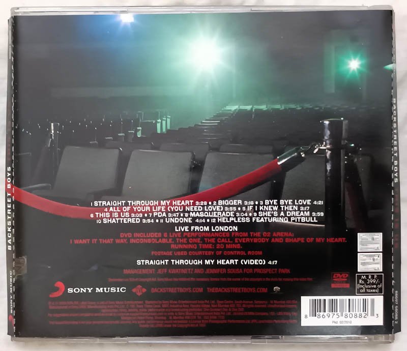 Backstreet Boys This is Us Hindi Audio Cd